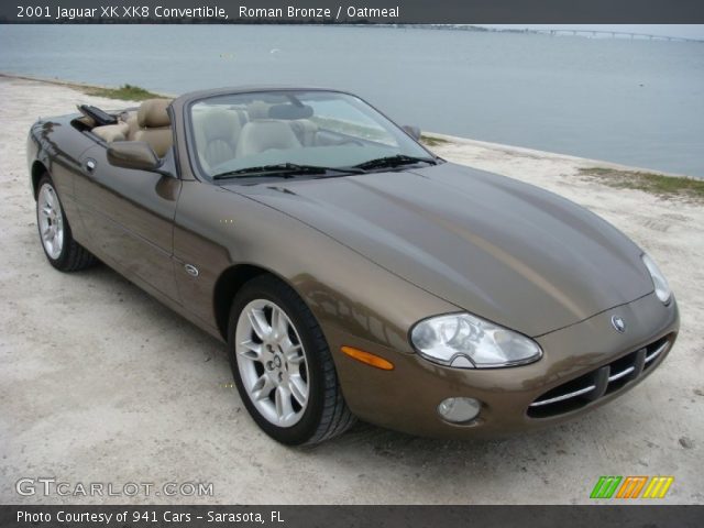 2001 Jaguar XK XK8 Convertible in Roman Bronze