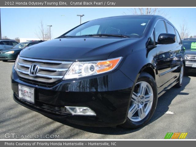 2012 Honda Odyssey Touring Elite in Crystal Black Pearl