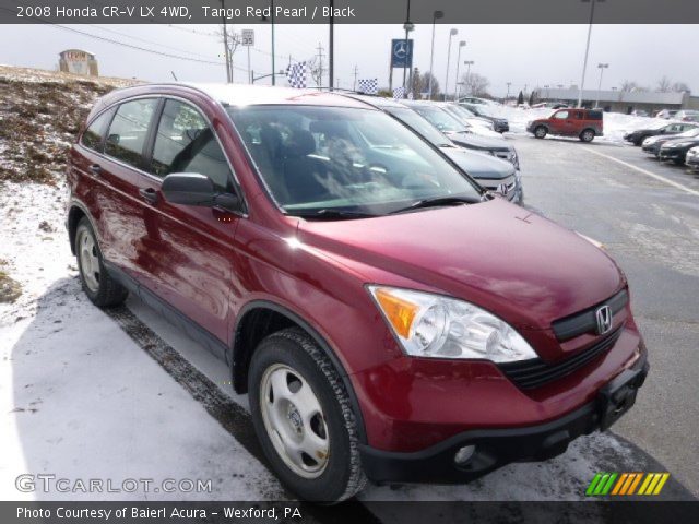2008 Honda CR-V LX 4WD in Tango Red Pearl