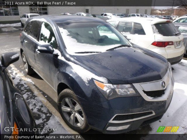 2011 Acura MDX  in Bali Blue Pearl