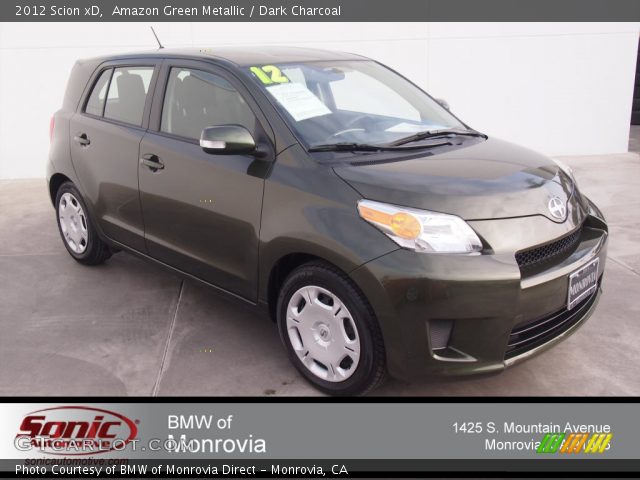 2012 Scion xD  in Amazon Green Metallic