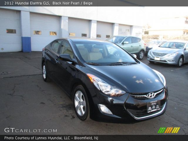 2012 Hyundai Elantra GLS in Black Noir Pearl