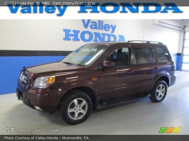 2007 Honda Pilot EX 4WD in Dark Cherry Pearl