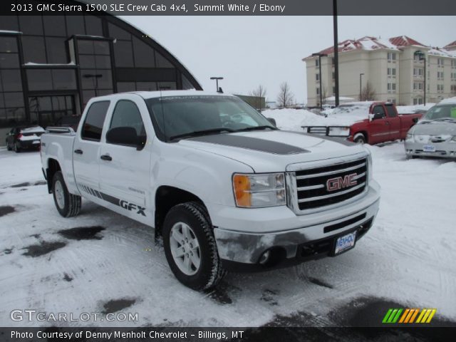 2013 GMC Sierra 1500 SLE Crew Cab 4x4 in Summit White