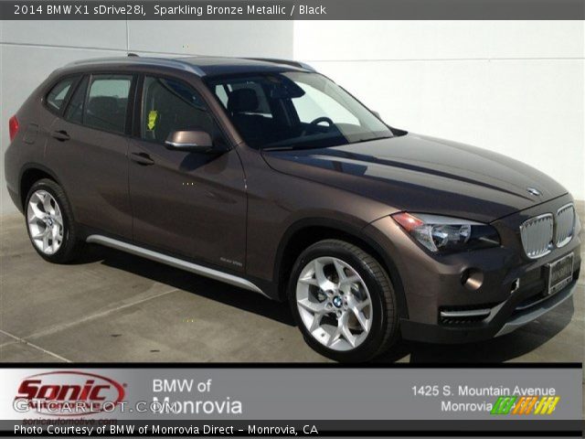 2014 BMW X1 sDrive28i in Sparkling Bronze Metallic
