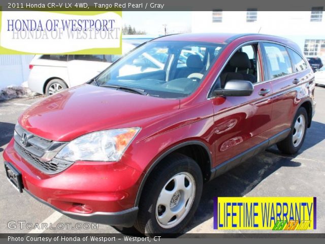 2011 Honda CR-V LX 4WD in Tango Red Pearl