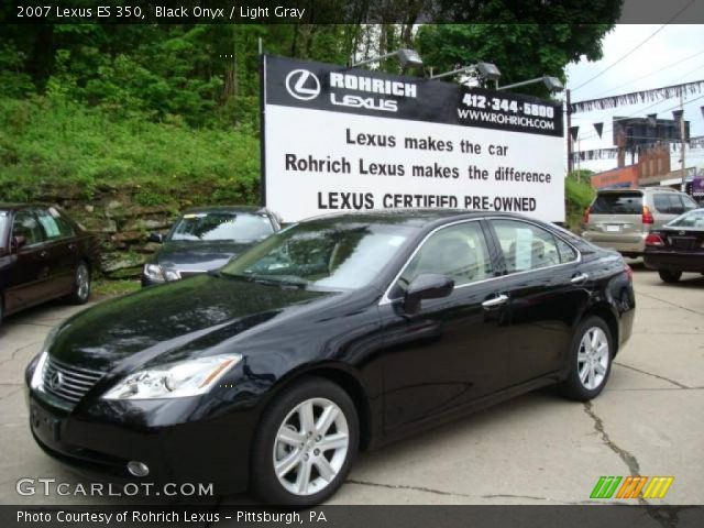 2007 Lexus ES 350 in Black Onyx