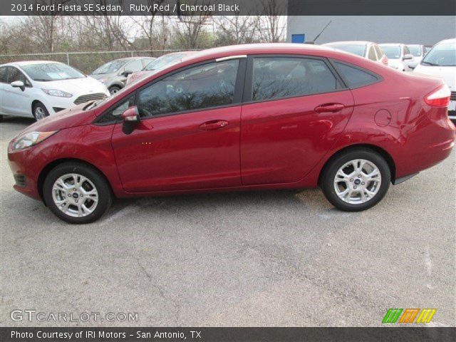 2014 Ford Fiesta SE Sedan in Ruby Red