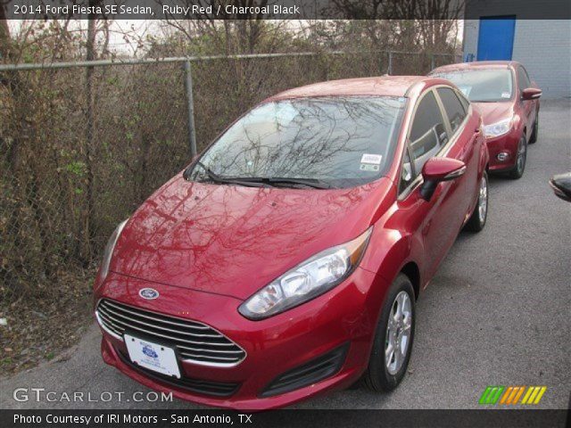 2014 Ford Fiesta SE Sedan in Ruby Red