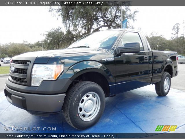 2014 Ford F150 XL Regular Cab in Green Gem