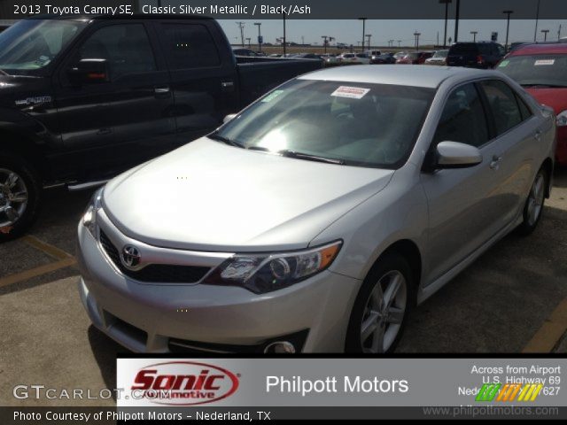 2013 Toyota Camry SE in Classic Silver Metallic
