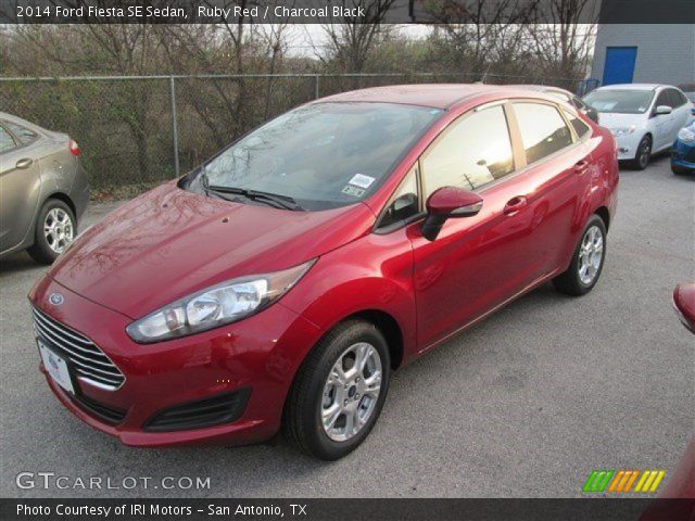 2014 Ford Fiesta SE Sedan in Ruby Red