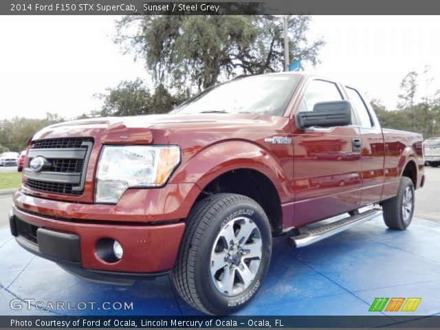2014 Ford F150 STX SuperCab in Sunset