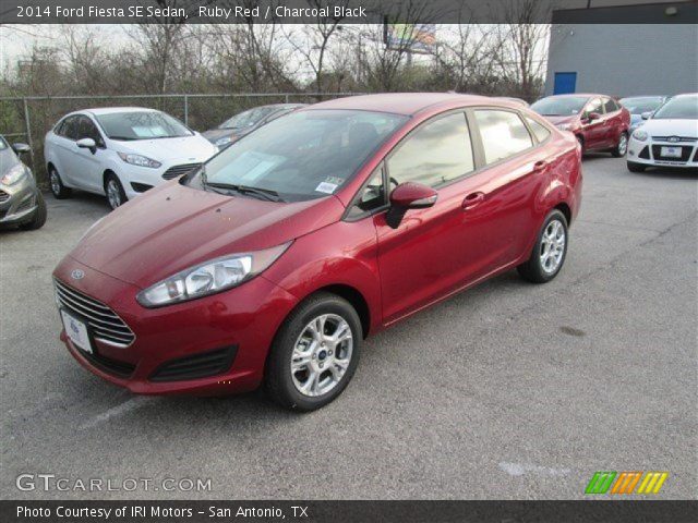 2014 Ford Fiesta SE Sedan in Ruby Red