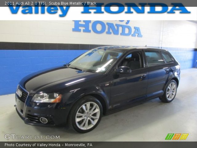 2011 Audi A3 2.0 TFSI in Scuba Blue Metallic
