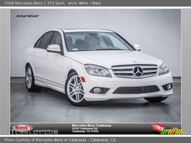 2008 Mercedes-Benz C 350 Sport in Arctic White