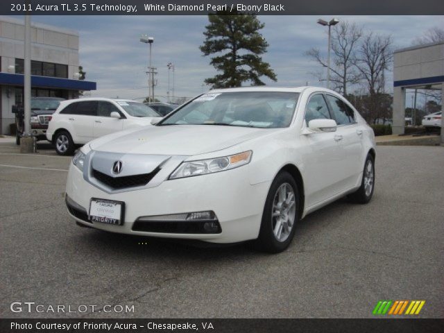 2011 Acura TL 3.5 Technology in White Diamond Pearl