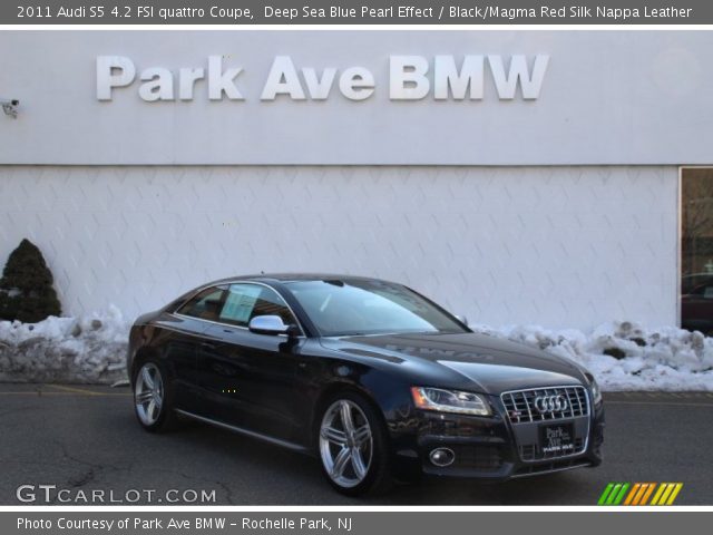 2011 Audi S5 4.2 FSI quattro Coupe in Deep Sea Blue Pearl Effect