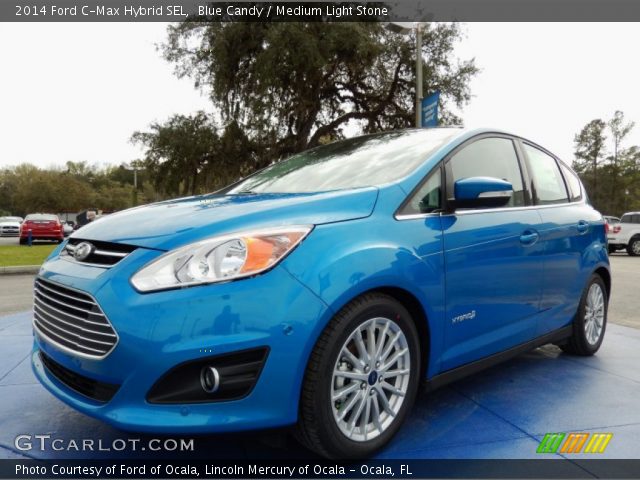 2014 Ford C-Max Hybrid SEL in Blue Candy