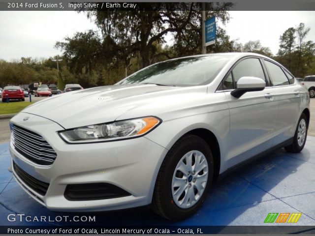 2014 Ford Fusion S in Ingot Silver