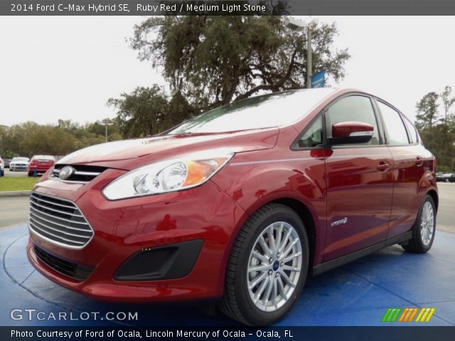 2014 Ford C-Max Hybrid SE in Ruby Red
