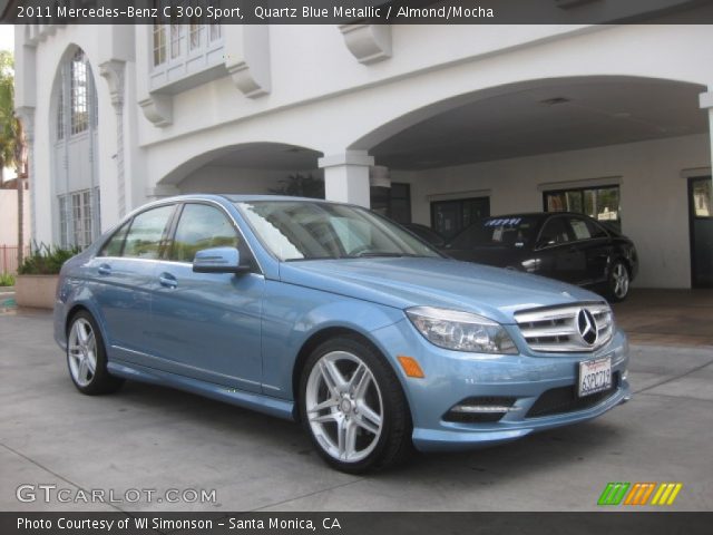 2011 Mercedes-Benz C 300 Sport in Quartz Blue Metallic