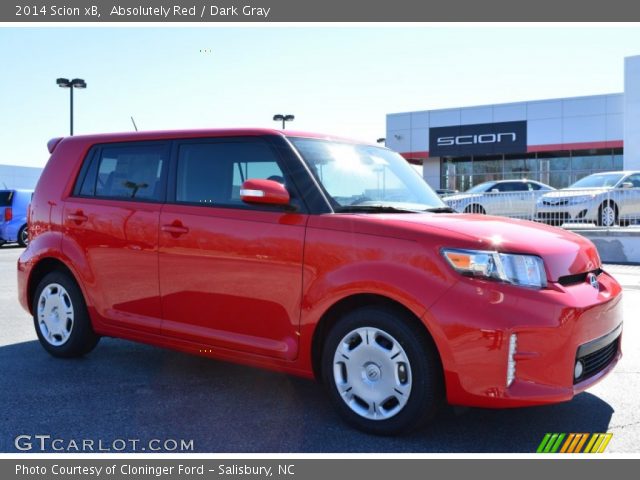 2014 Scion xB  in Absolutely Red