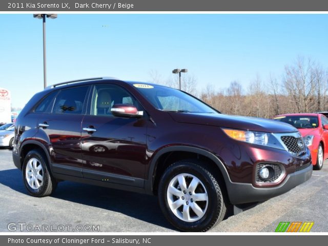 2011 Kia Sorento LX in Dark Cherry