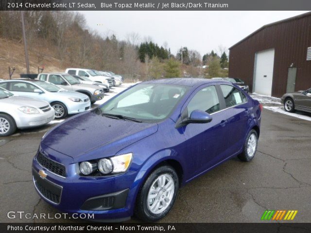 2014 Chevrolet Sonic LT Sedan in Blue Topaz Metallic