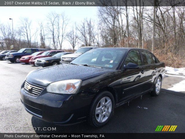 2007 Chevrolet Malibu LT Sedan in Black