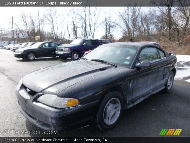 1998 Ford Mustang V6 Coupe in Black