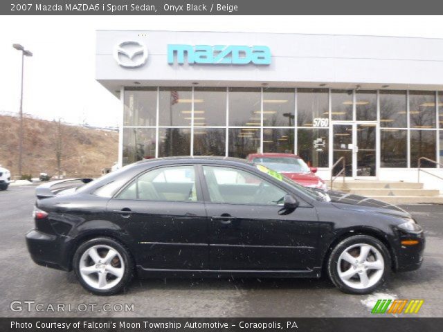 2007 Mazda MAZDA6 i Sport Sedan in Onyx Black