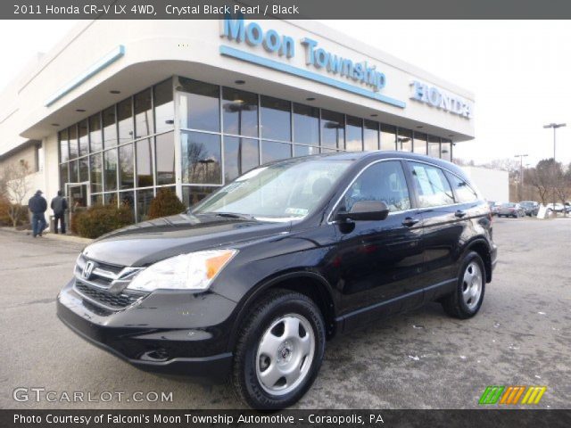 2011 Honda CR-V LX 4WD in Crystal Black Pearl