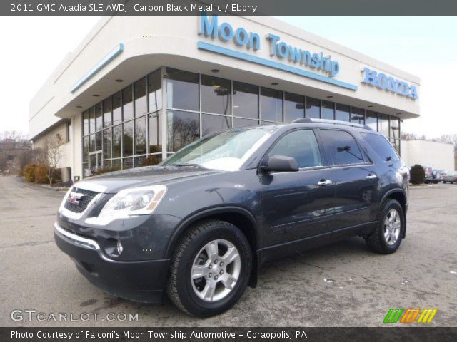 2011 GMC Acadia SLE AWD in Carbon Black Metallic