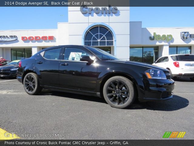 2014 Dodge Avenger SE in Black Clear Coat