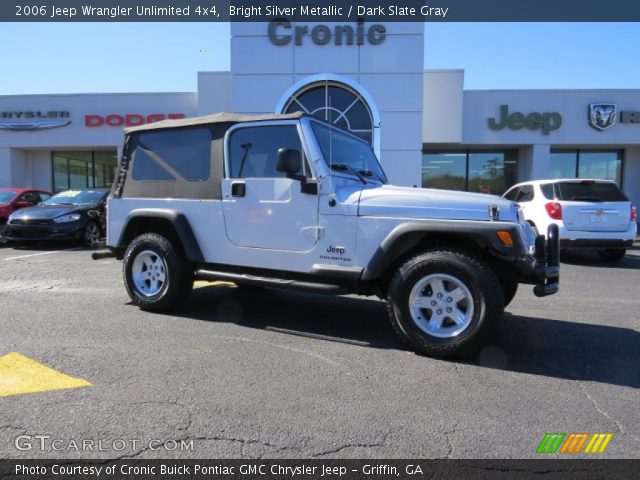 2006 Jeep Wrangler Unlimited 4x4 in Bright Silver Metallic