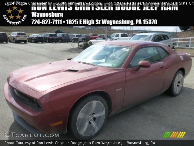 2014 Dodge Challenger R/T 100th Anniversary Edition in High Octane Red Pearl