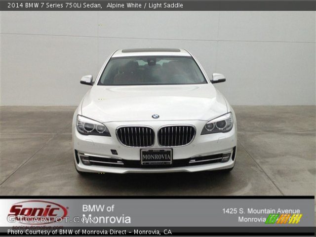 2014 BMW 7 Series 750Li Sedan in Alpine White