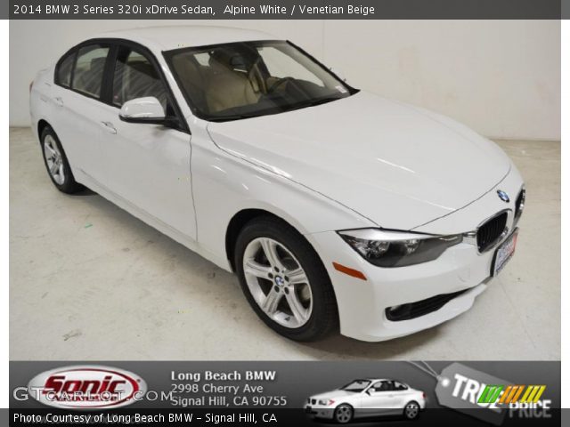 2014 BMW 3 Series 320i xDrive Sedan in Alpine White