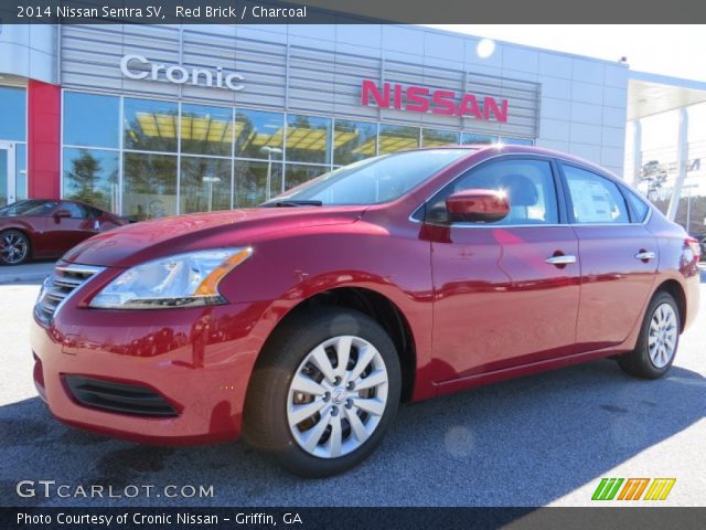 2014 Nissan Sentra SV in Red Brick