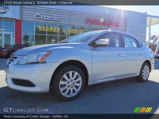 2014 Nissan Sentra S in Brilliant Silver