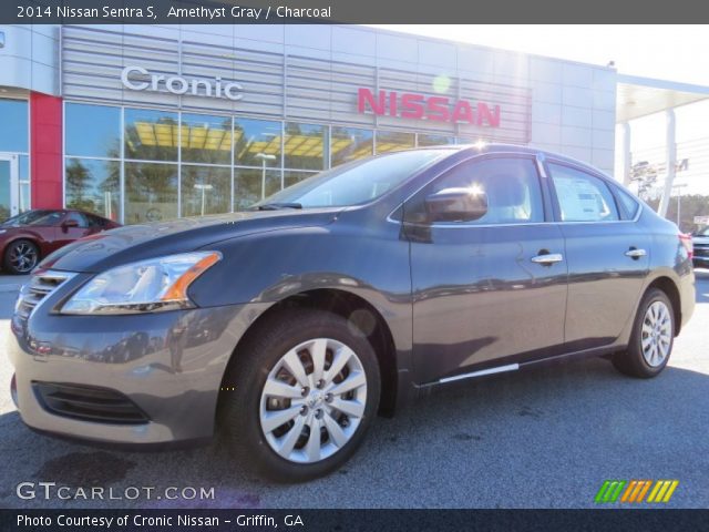 2014 Nissan Sentra S in Amethyst Gray