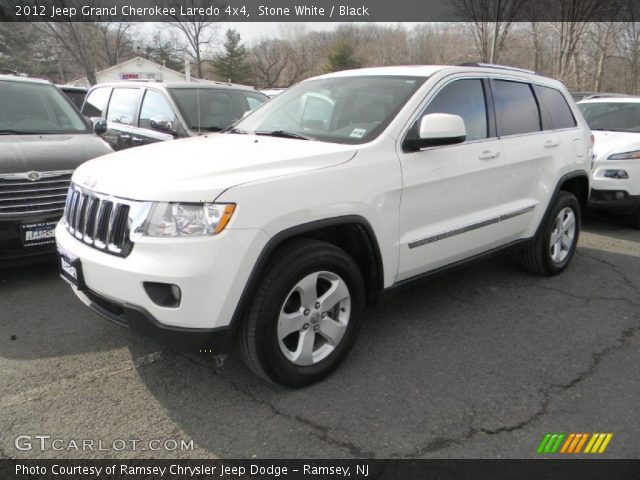 2012 Jeep Grand Cherokee Laredo 4x4 in Stone White