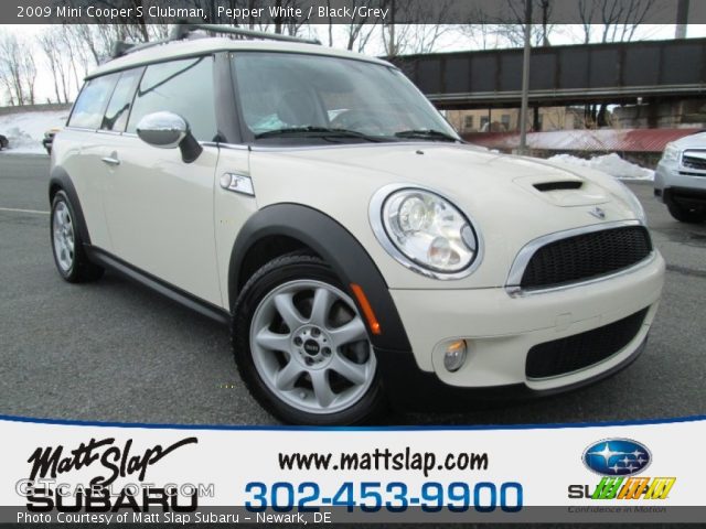 2009 Mini Cooper S Clubman in Pepper White