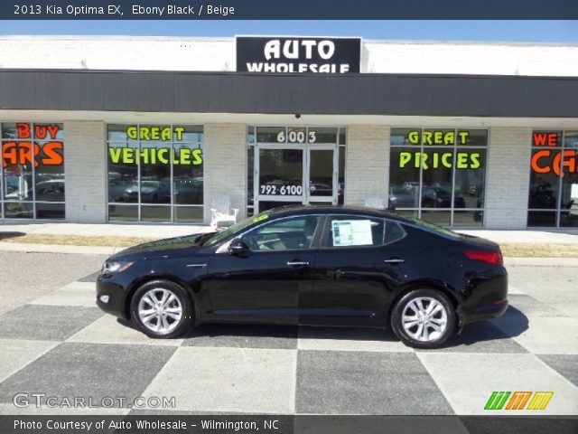 2013 Kia Optima EX in Ebony Black