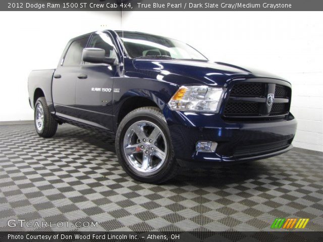 2012 Dodge Ram 1500 ST Crew Cab 4x4 in True Blue Pearl