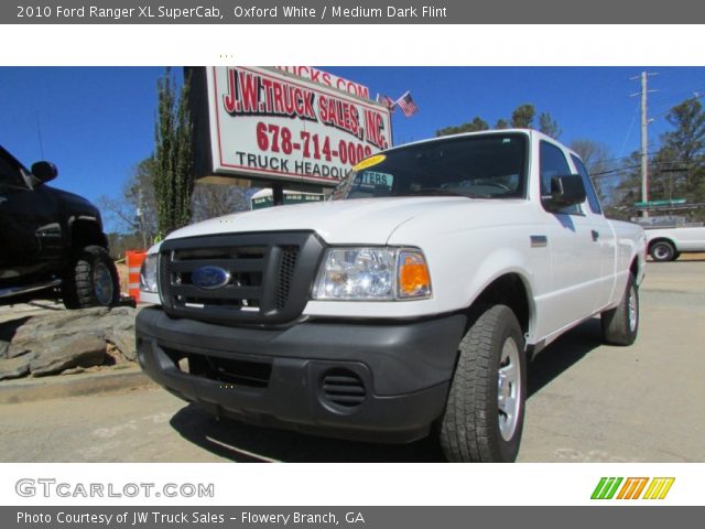 2010 Ford Ranger XL SuperCab in Oxford White