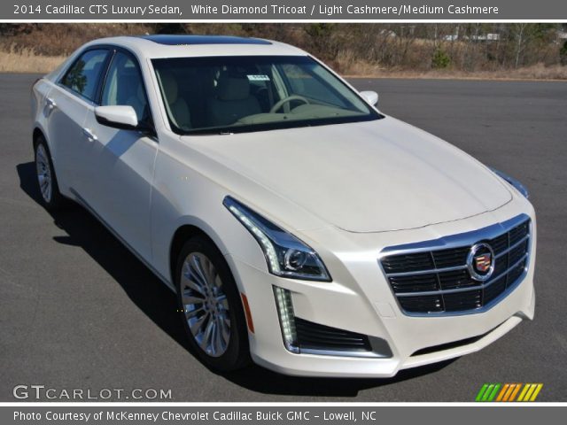 2014 Cadillac CTS Luxury Sedan in White Diamond Tricoat