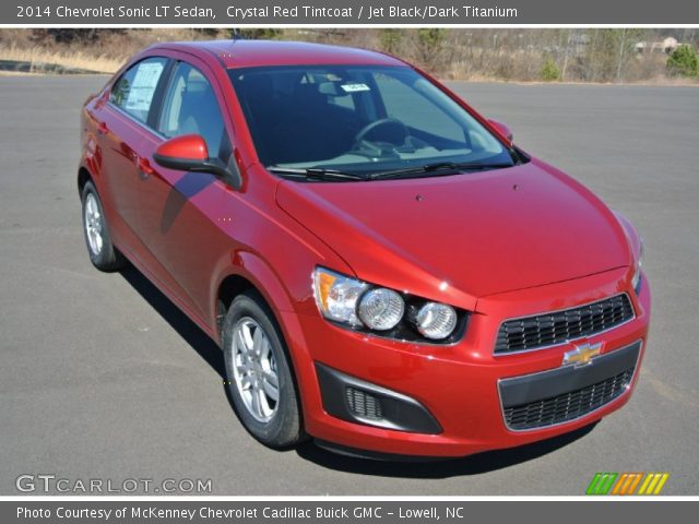 2014 Chevrolet Sonic LT Sedan in Crystal Red Tintcoat