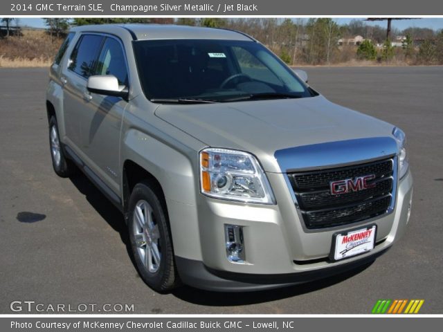 2014 GMC Terrain SLE in Champagne Silver Metallic
